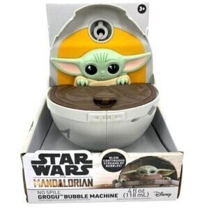 Star Wars Bubble Machine Grogu Baby Yoda The Child New